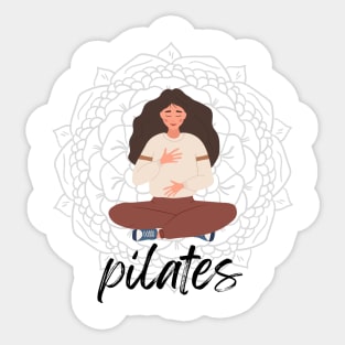 Pilates is my joy, Keep Calm & Pilates T-shirt Coffee Mug Apparel Hoodie Sticker Gift Sticker